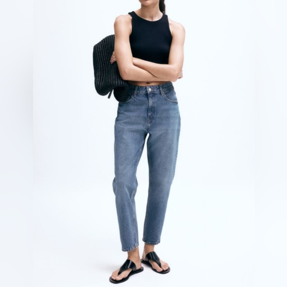 Like New H&M Medium Mom High Ankle Jeans
